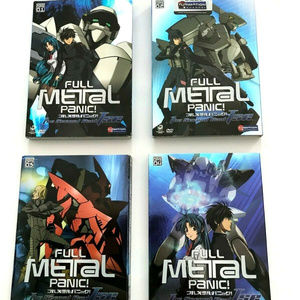 Full Metal Panic The Second Raid TSR 1,2,3, and 4
